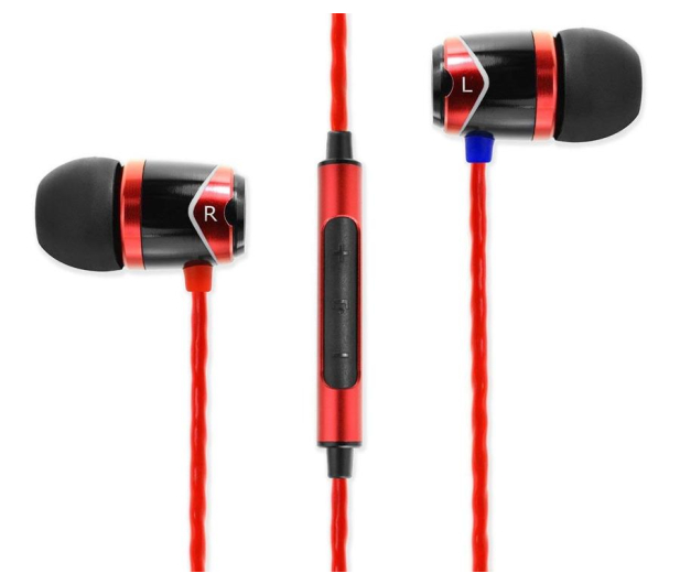 SoundMagic E10C Black-Red - 370556 - zdjęcie